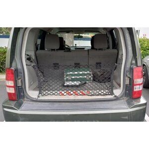 Cargo Net Stretchable, Car Exterior Accessories, Adjustable Elastic Trunk Net